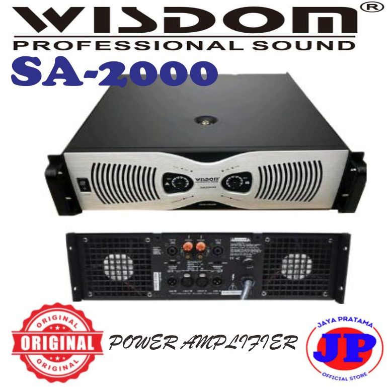 Wisdom SA2000 SA-2000 Power Amplifier Class TD Original