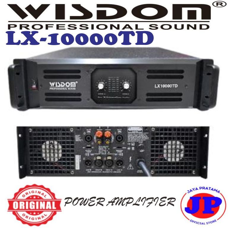 Wisdom LX-10000TD Power Amplifier Class TD Original LX10000TD