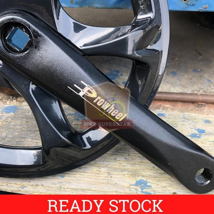 CRANK SET GIR SEPEDA ALLOY 52T PROWHEEL COVER LIPAT FIXIE MINION HM