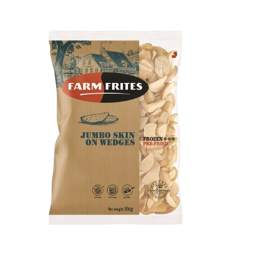 

FF Fries Jumbo Skin On Wedges 2kg