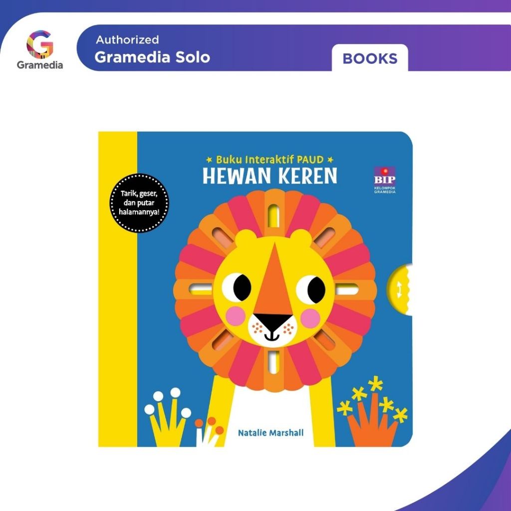 Gramedia - Buku Interaktif PAUD: Hewan Keren