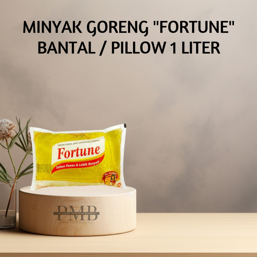 

Fortune Minyak Goreng Bantal 1 Liter Promo