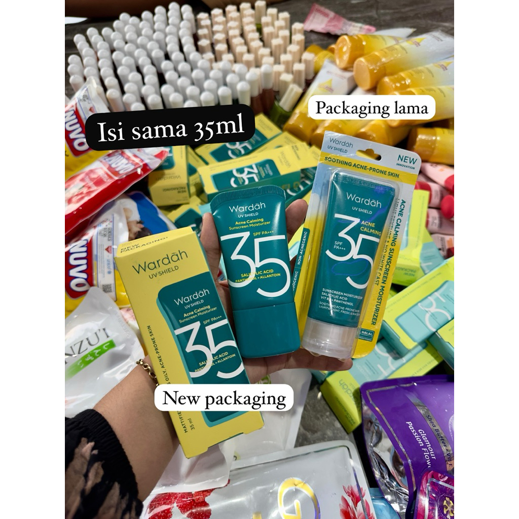 SUNSCREEN WARDAH ACNE,AQUA FRESH,AIRYSMOOTH