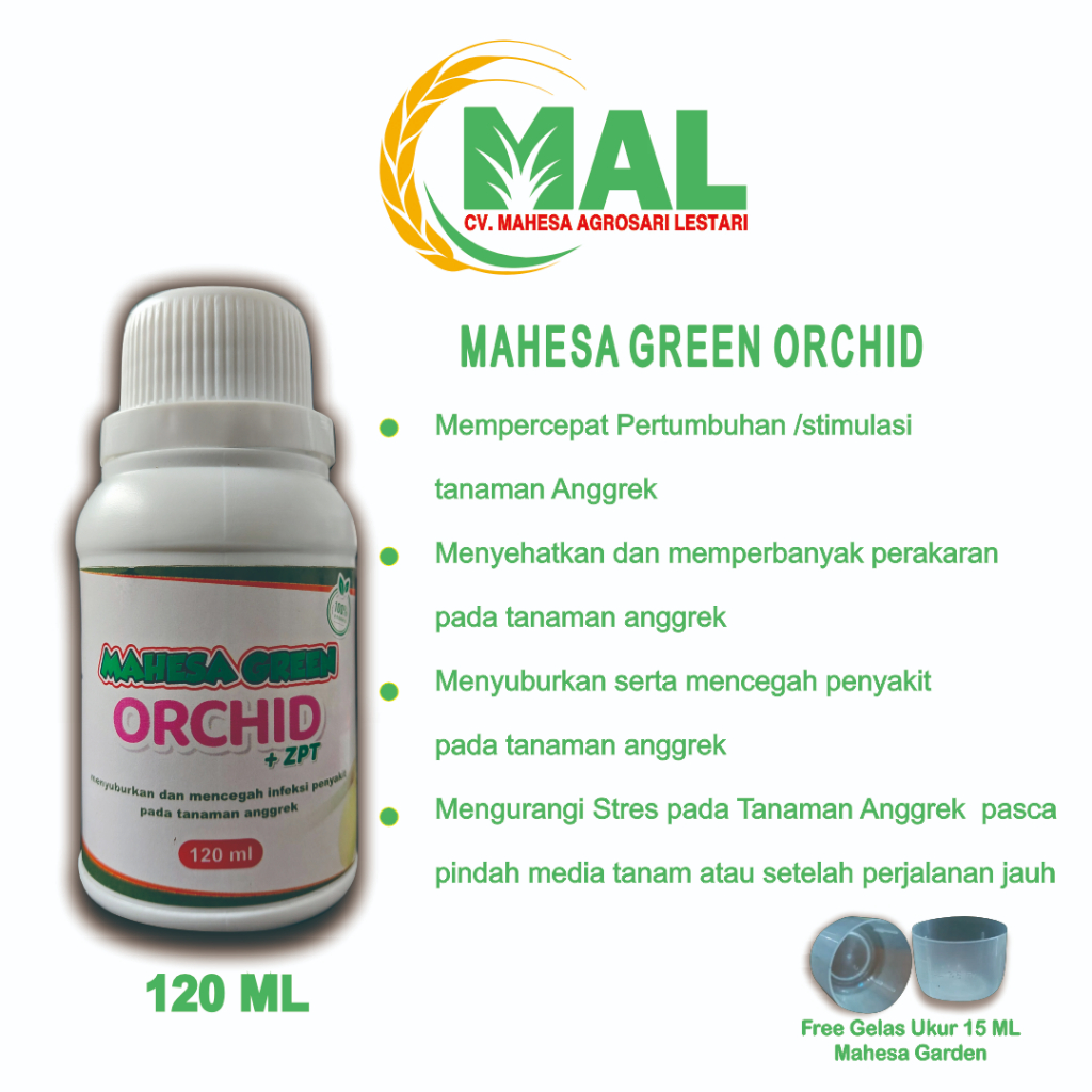 Pupuk Anggrek Untuk Pertumbuhan/Anti Stress Tanaman + ZPT dan Vitamin B1