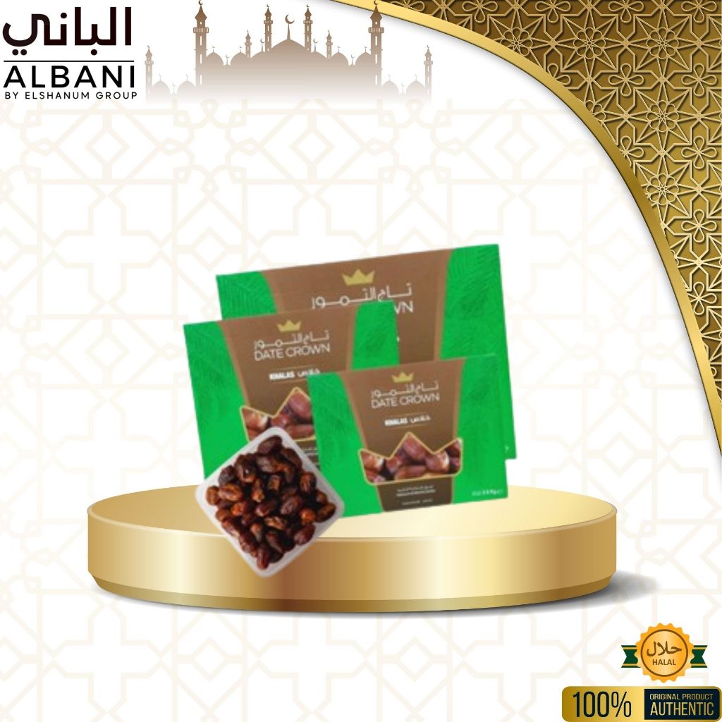

Kurma Date Crown Khenaizi 1kg / Date Crown Khenaizi / oleh oleh Haji dan Umroh / KURMA KHALAS / KURMA KHOLAS DATES CROWN