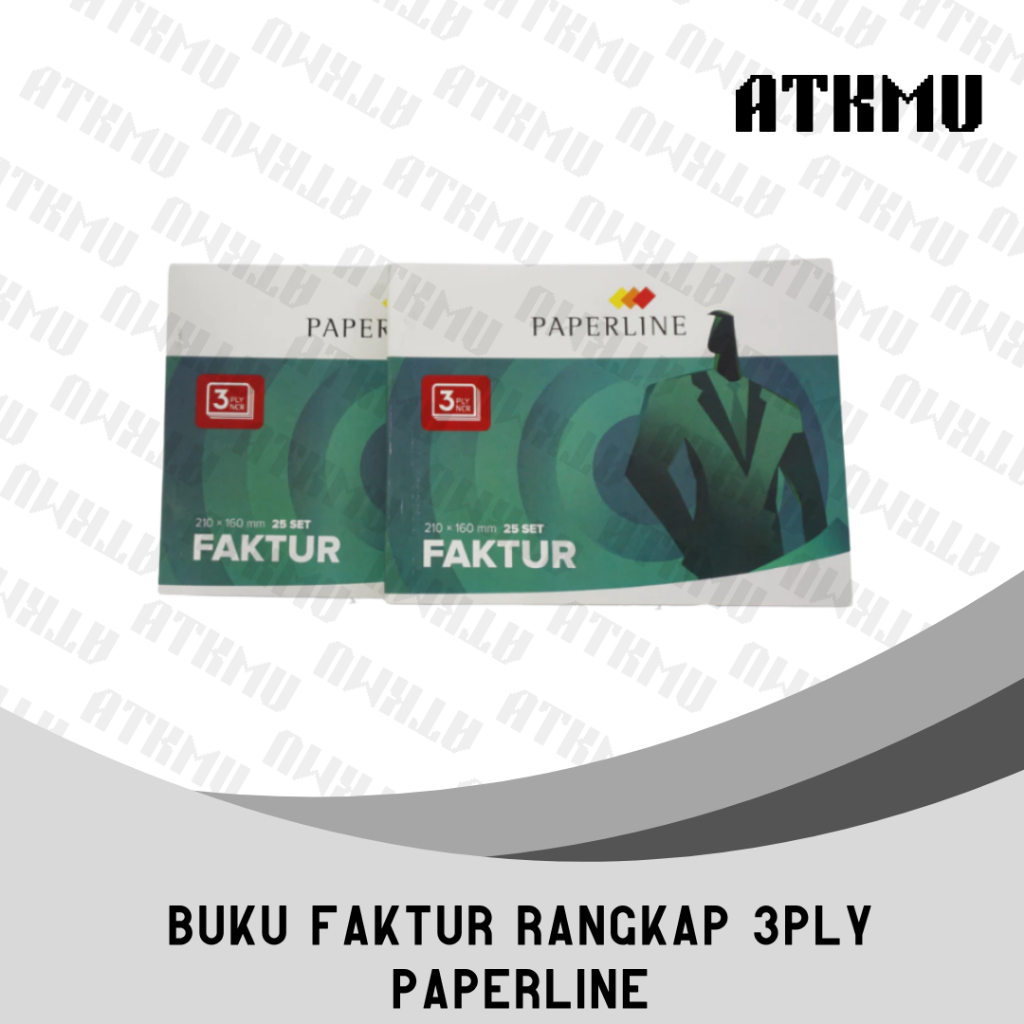 

Paperline Buku Faktur Rangkap NCR 3 Ply