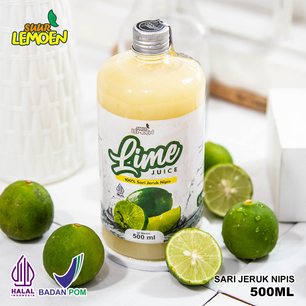 

Suur Lemoen - Sari Jeruk Nipis 500ml Murni Halal
