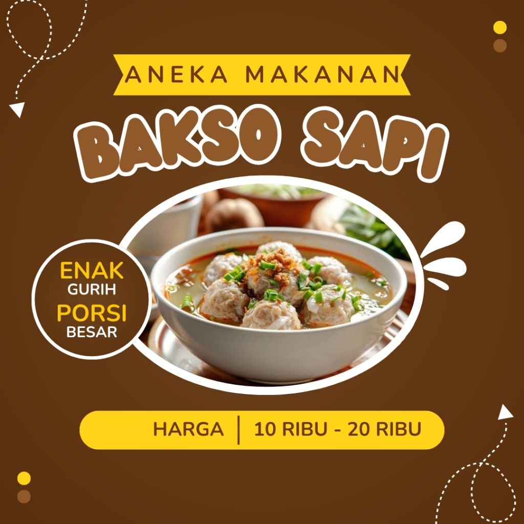 

Bakso Sapi Asli, Kenyal & Gurih – Cita Rasa Juara!