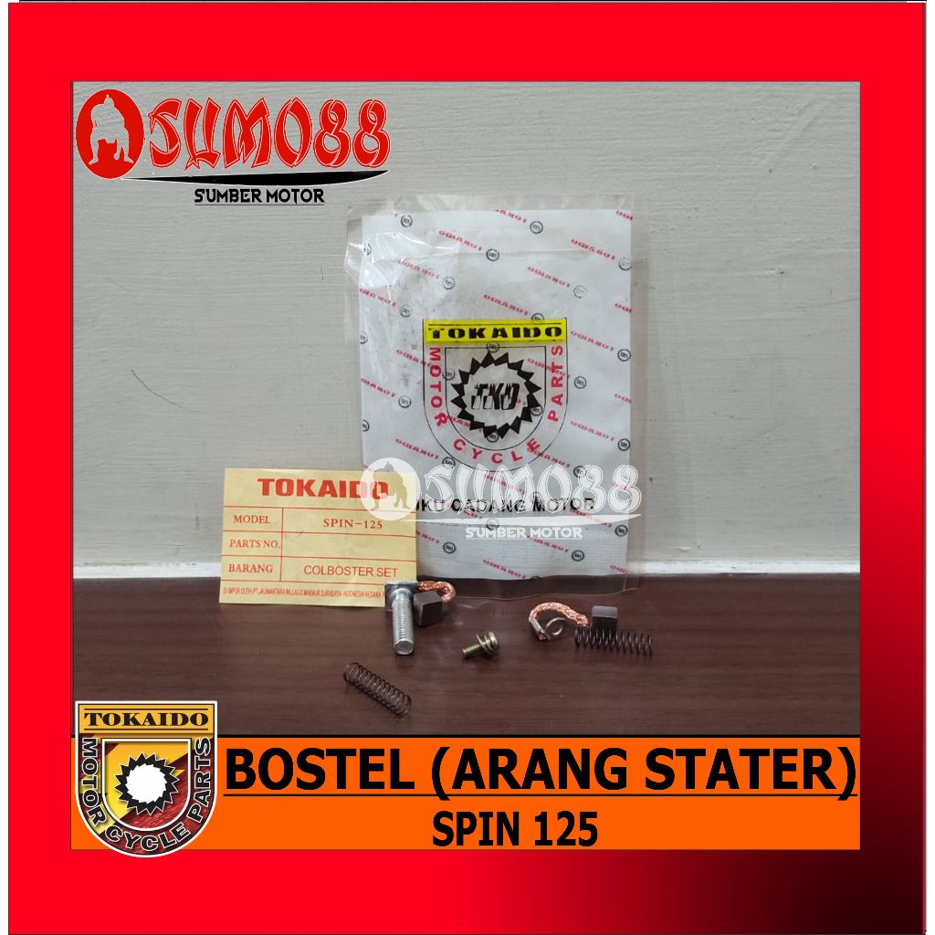 Carbon Coal Bostel Spin 125 Tokaido Termurah Berkualitas