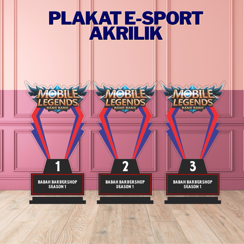 Piala Mobile Legend Custom Akrilik