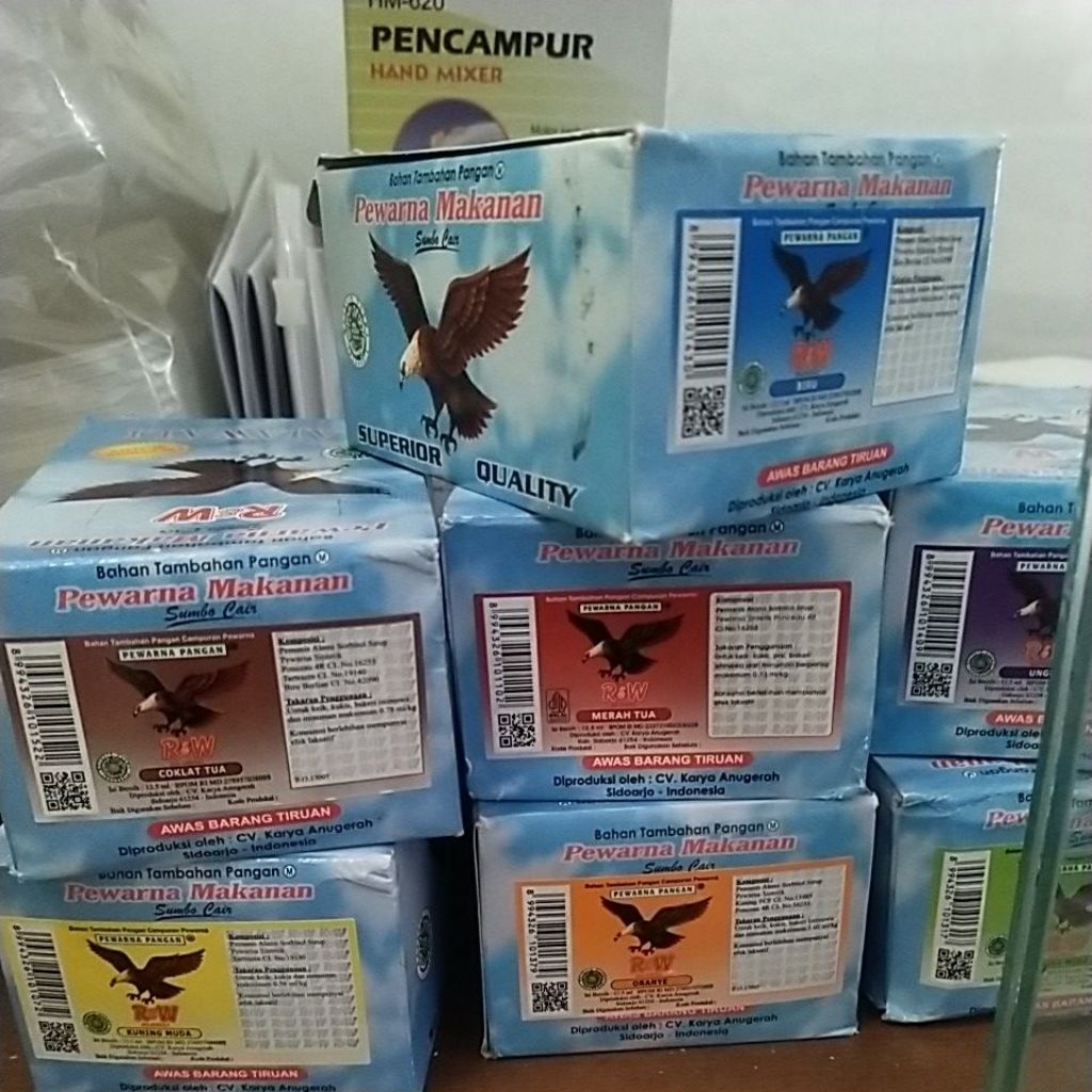 

pewarna makanan merk rajawali