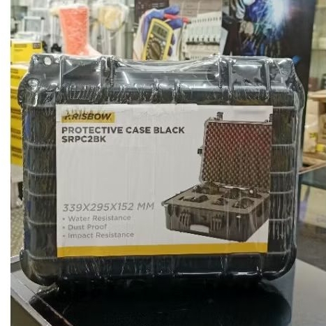 krisbow protective case hitam berbagai ukuran