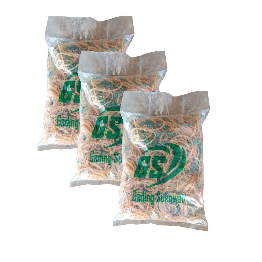 

1pak 400gram karet pentil gelang