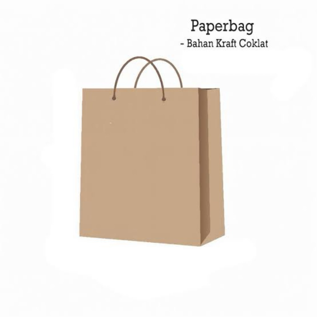 

Custom Paperbag Coklat