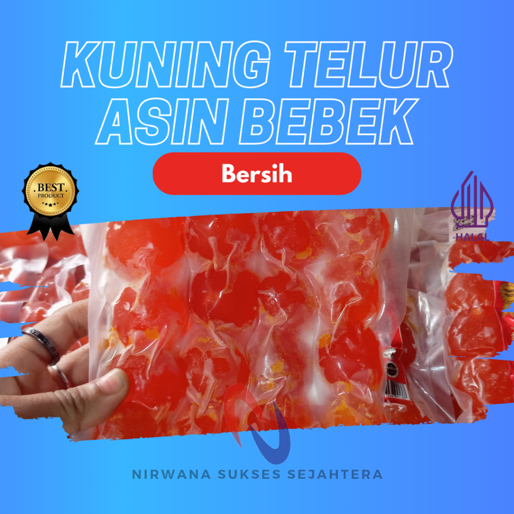 

MANIK, KUNING TELUR BEBEK ASIN / SALTED DUCK EGG YOLK