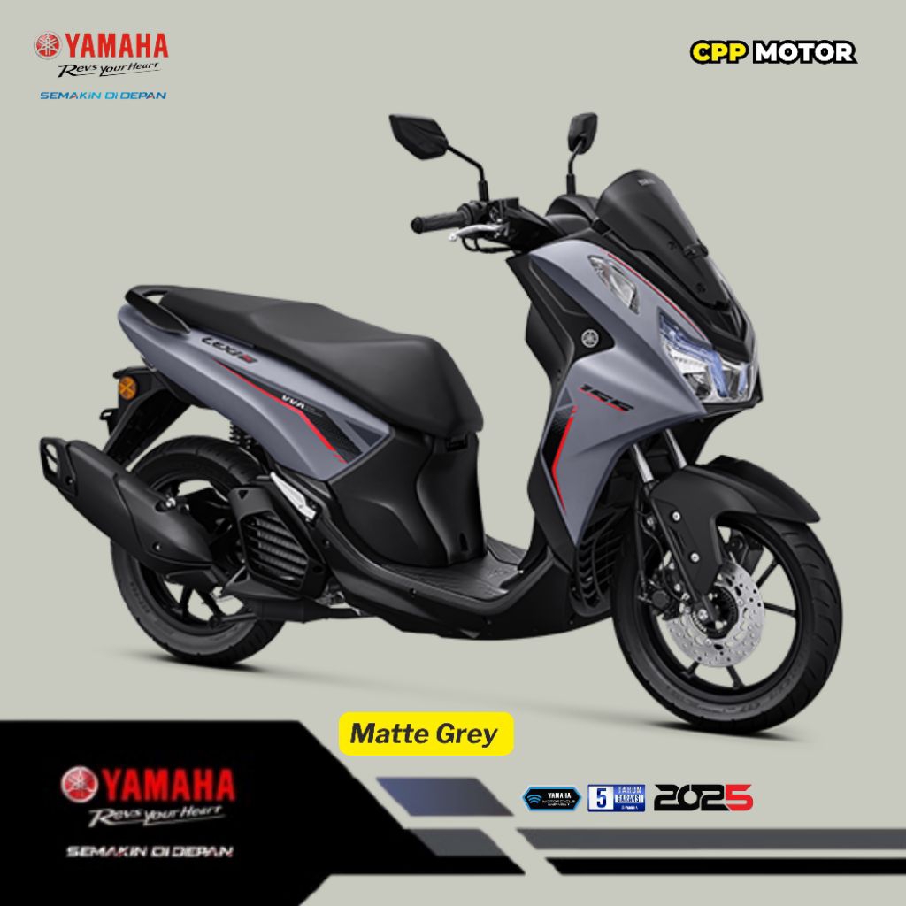 Sepeda Motor Yamaha LEXi LX Connected