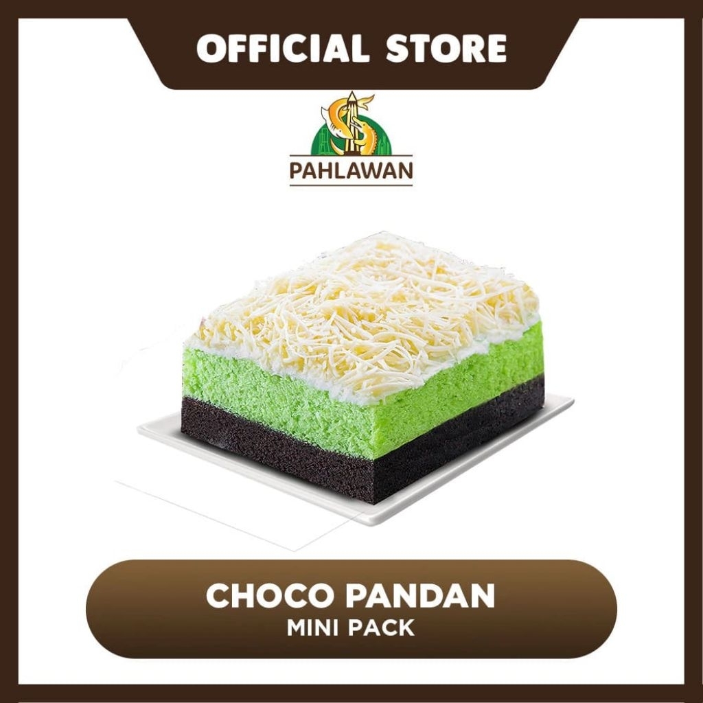 

Lapis Kukus Pahlawan Chocopandan Mini 250 gram