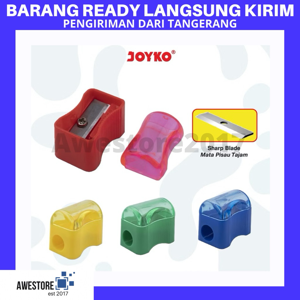 

Serutan Roti Joyko SP-362 / Rautan Pensil Kecil / Pencil Sharpener [PER PCS]