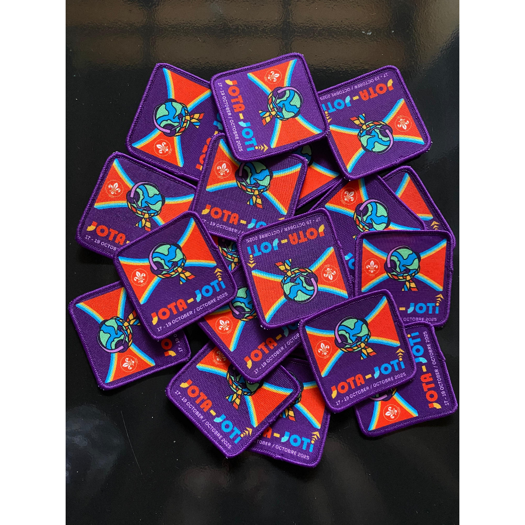 (COD) BADGE SUBLIM JOTA JOTI 2025/JOTA JOTI 2025/BADGE JOTA JOTI/ BADGE SUBLIM