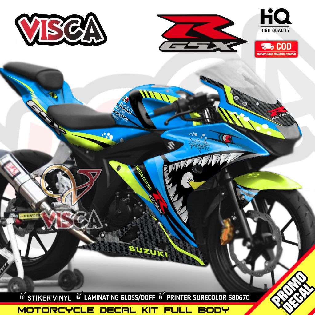 Decal Gsx R150 Full Body Stiker Gsx R150 Full Body Decal Gsx 150 Full Body Striping Gsx R150 Full Bo