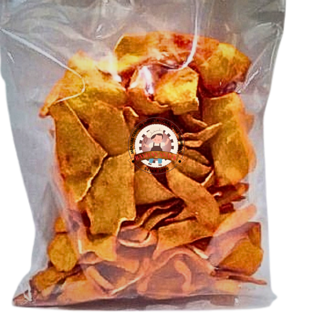 

Kerupuk Slondok Bogor Pedas Nagih - 250 gr