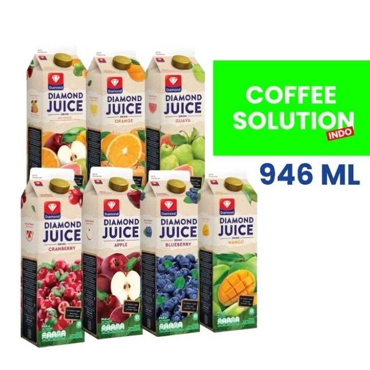 

DIAMOND JUICE DRINK (ORANGE, CRANBERRY, APPLE, MANGO, GUAVA, BLUEBERRY, MIX FRUIT)