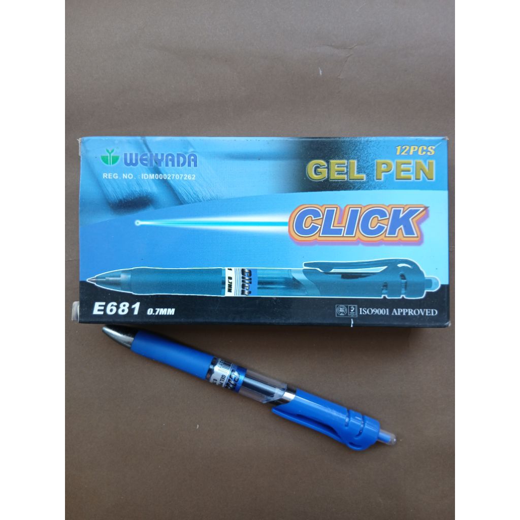 

Pulpen Click. 1 Pak Isi 12 Pcs