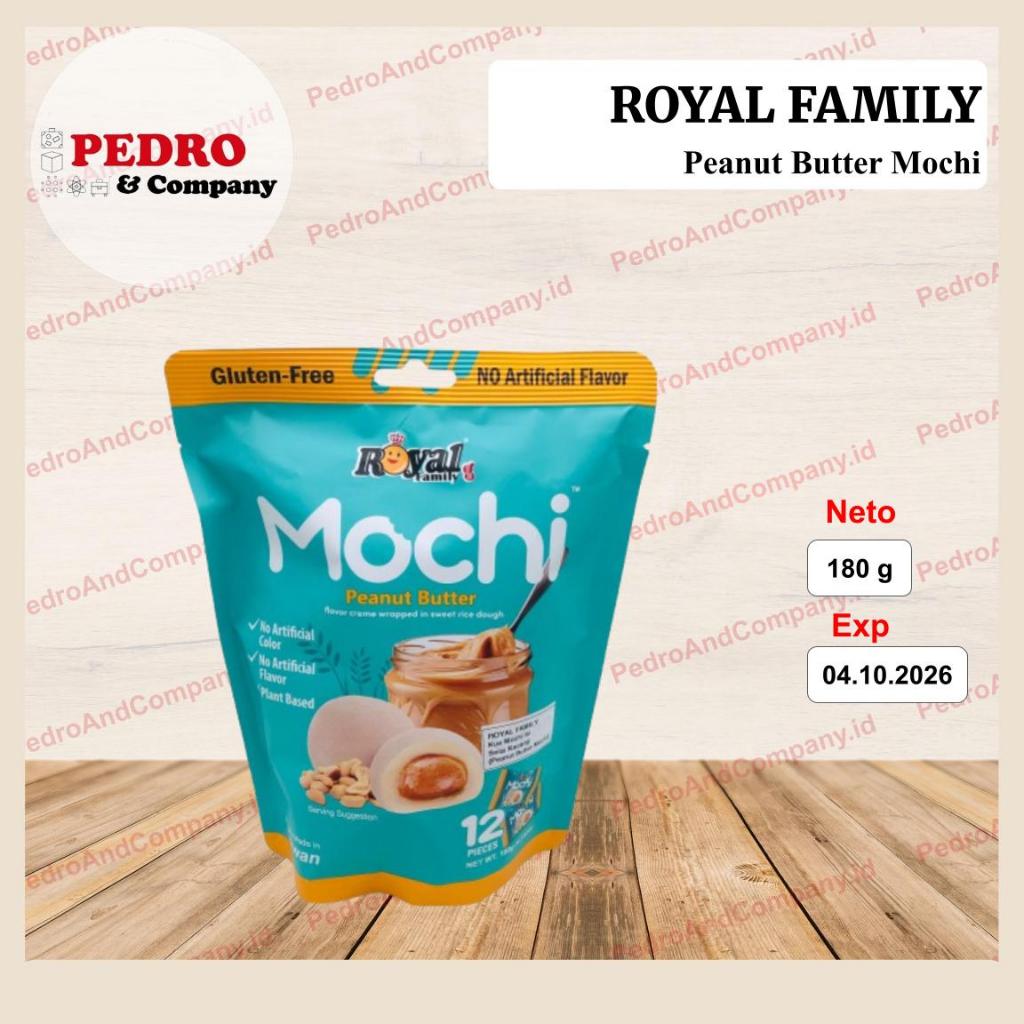 

Royal Family Mochi Peanut Butter 160 gram Selai kacang