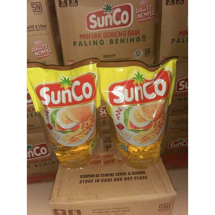 

Minyak Goreng Sunco 2 Liter || Per Karton