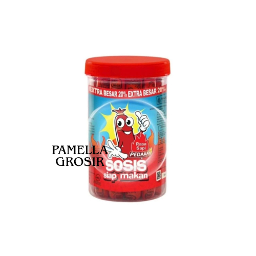 

SOSIS SIAP MAKAN SO NICE SAPI PEDAS 1 TOPLES