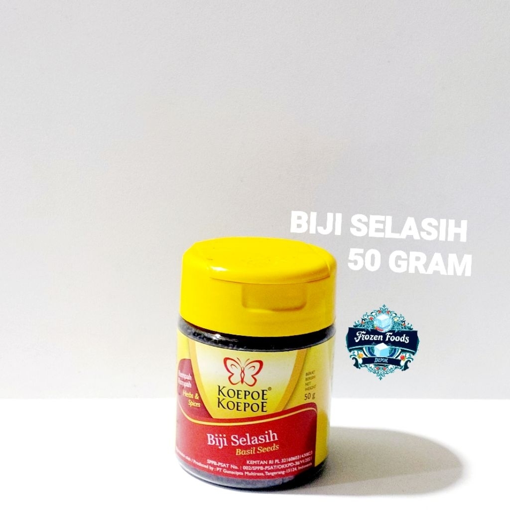 

BIJI SELASIH KOEPOE KOEPOE 50 GRAM