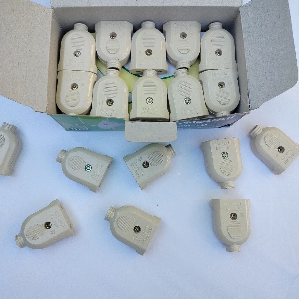 STECKER LISTRIK // STECKER MATSUI //STEKER LISTRIK // STEKER COLOKAN LISTRIK // STEKER 2 LUBANG // S