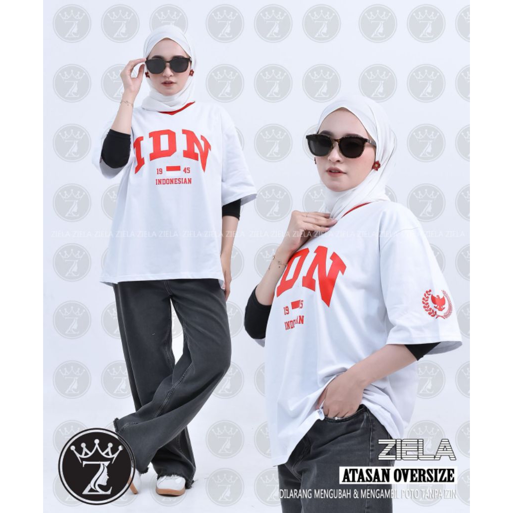 ATASAN ZIELA OVERSIZE KEMERDEKAAN By. ZIELA