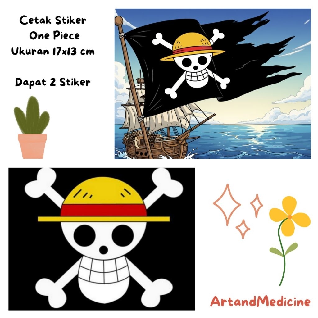 

Cetak Stiker One Piece