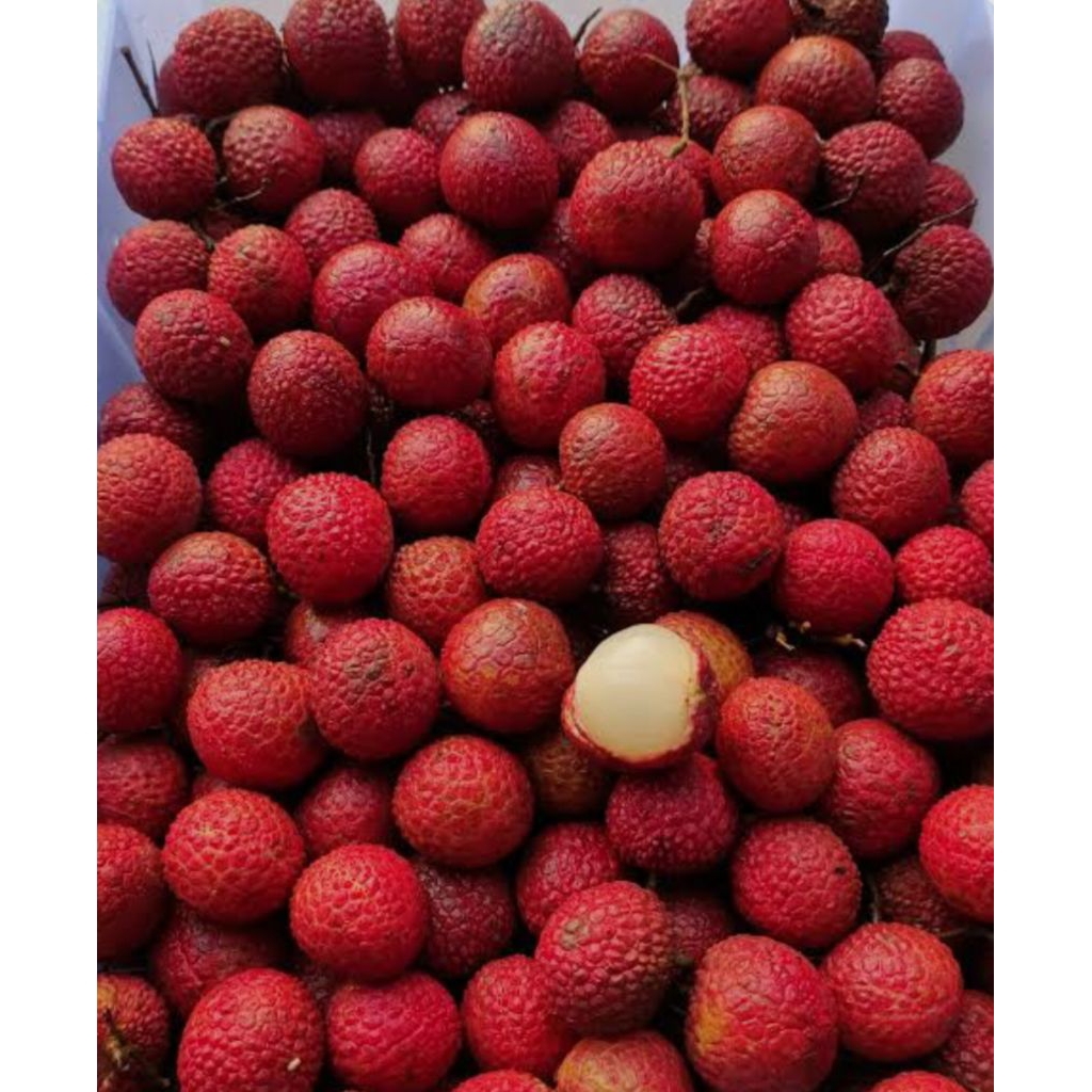

Buah Leci madu Import perkilo Lychee madu asli