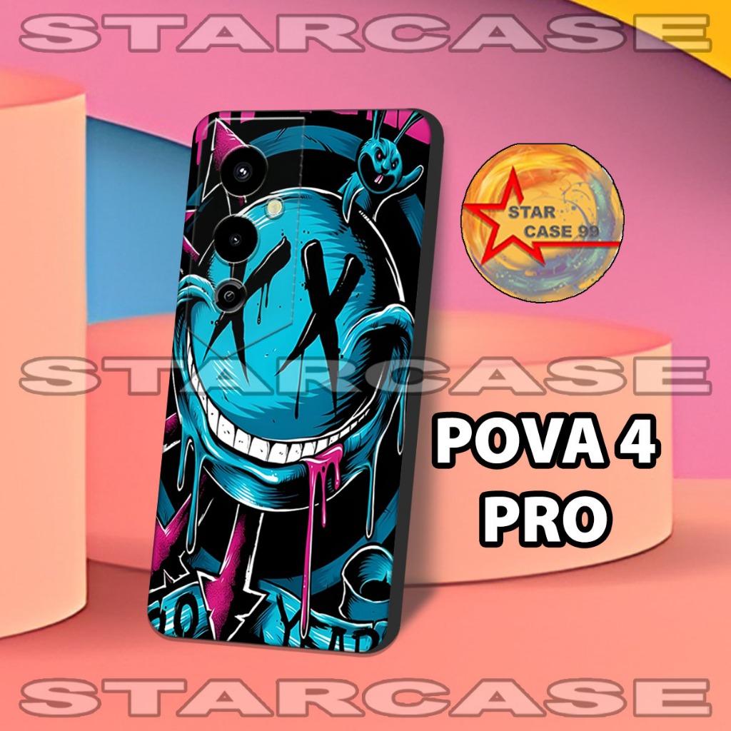 Softcase karet tecno pova 4 pro/S39/Motif cowok/casing tecno pova 4 pro/case hp tecno pova 4 pro