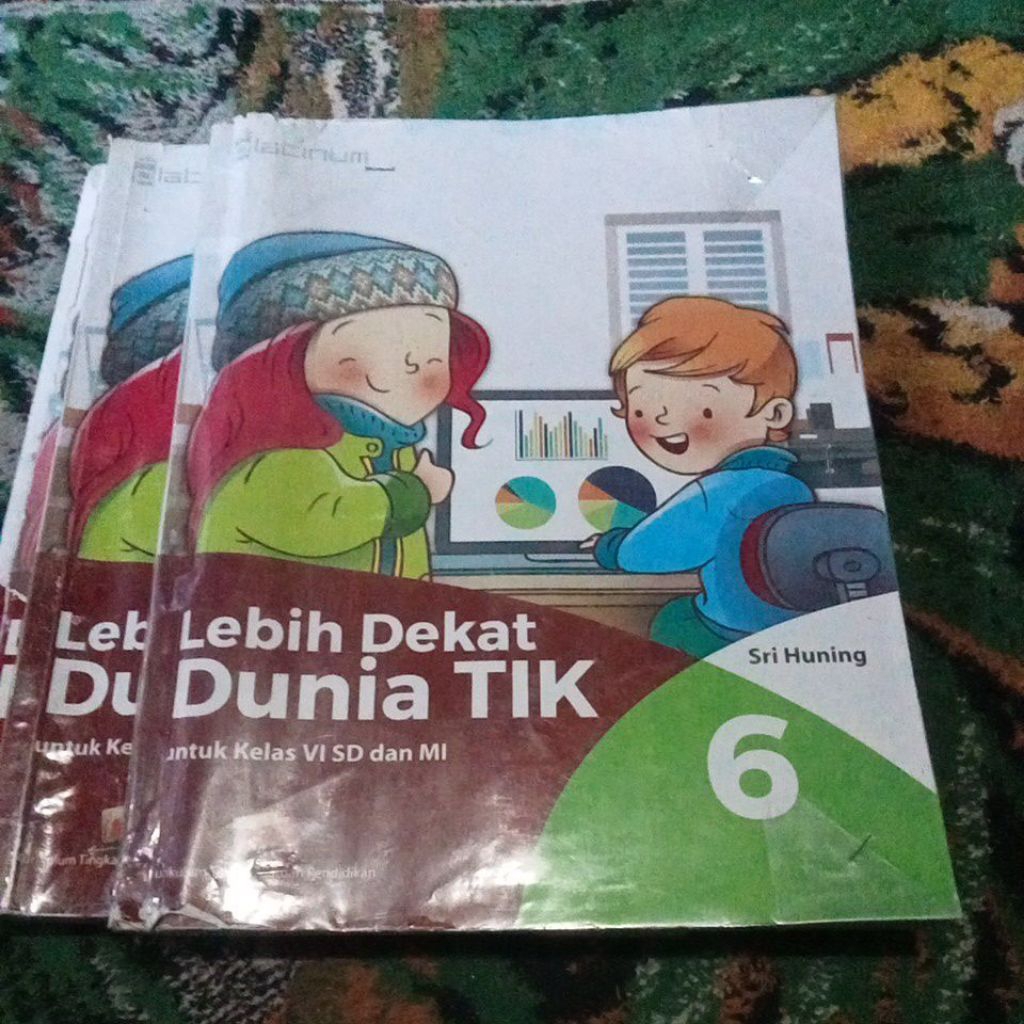 buku lebih dekat dunia tik untuk kelas 6 SD