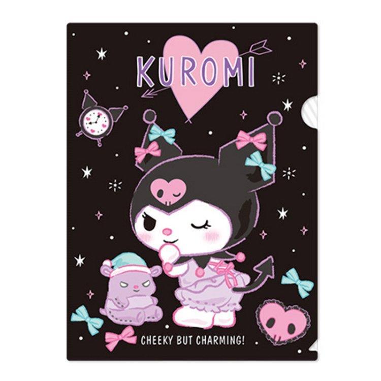 

[F00] Folder Map SANRIO KUROMI Bentuk L/U, Folder