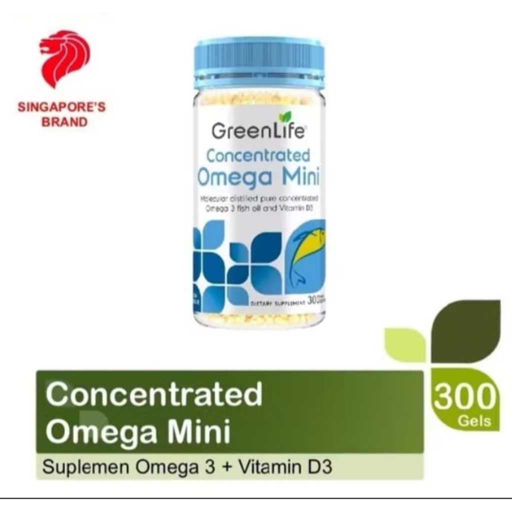 Concentrated Omega Mini (Omega 3 + Vit D3