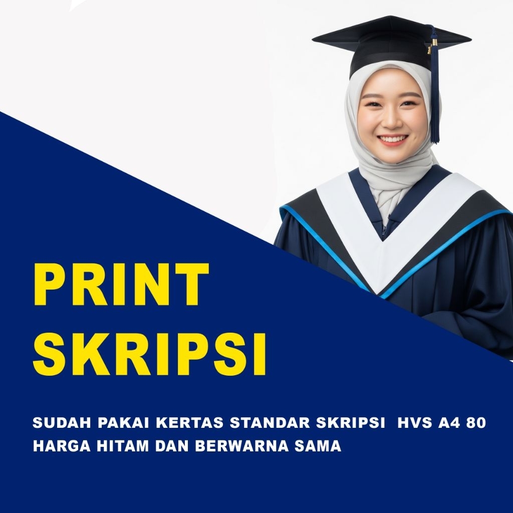 

Print Skripsi - Khusus Skripsi - Pilihan Kertas A4 80 SiDu & Biasa