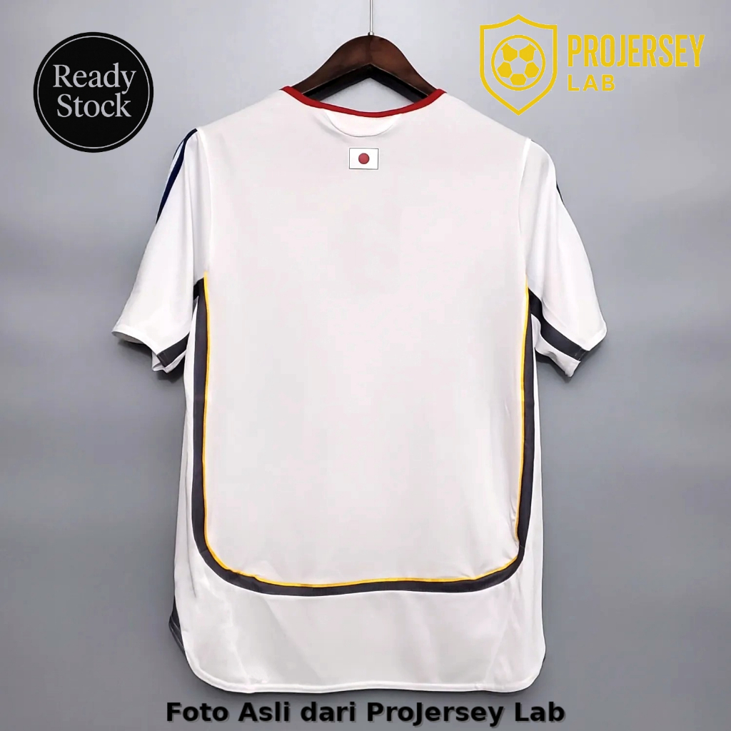 (BARU) RETRO JERSEY BOLA JAPAN AWAY 2006