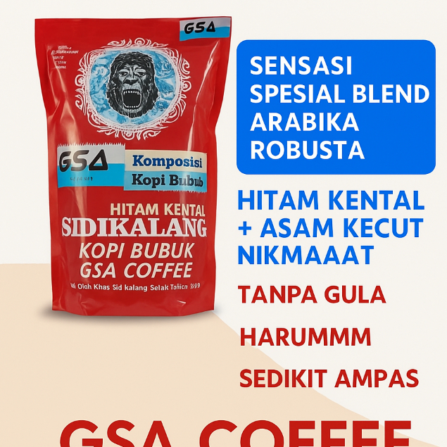 

Kopi Bubuk Murni 1 KG | Kopi Arabica Super Blend House 1KG 500GR | Kopi Arabica Medan Asli Original