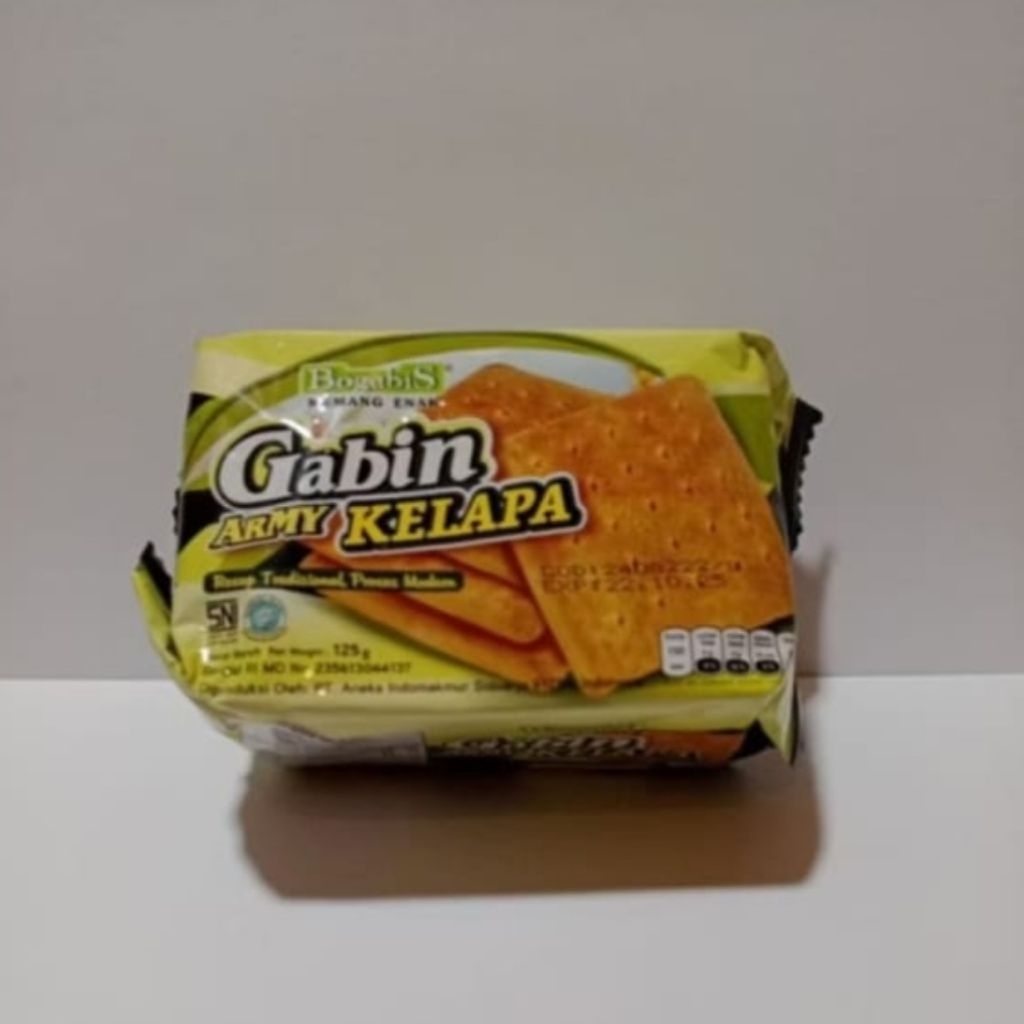 

GABIN ARMY KELAPA 125GRAM