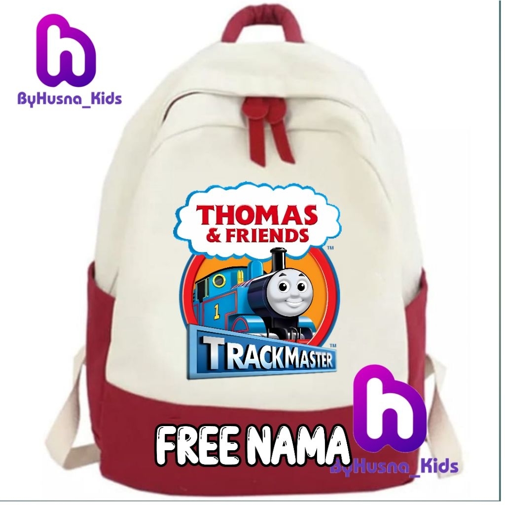 THOMAS AND FRIENDS TAS RANSEL ANAK THOMAS AND FRIENDS TAS ANAK CEWEK COWOK CUSTOM