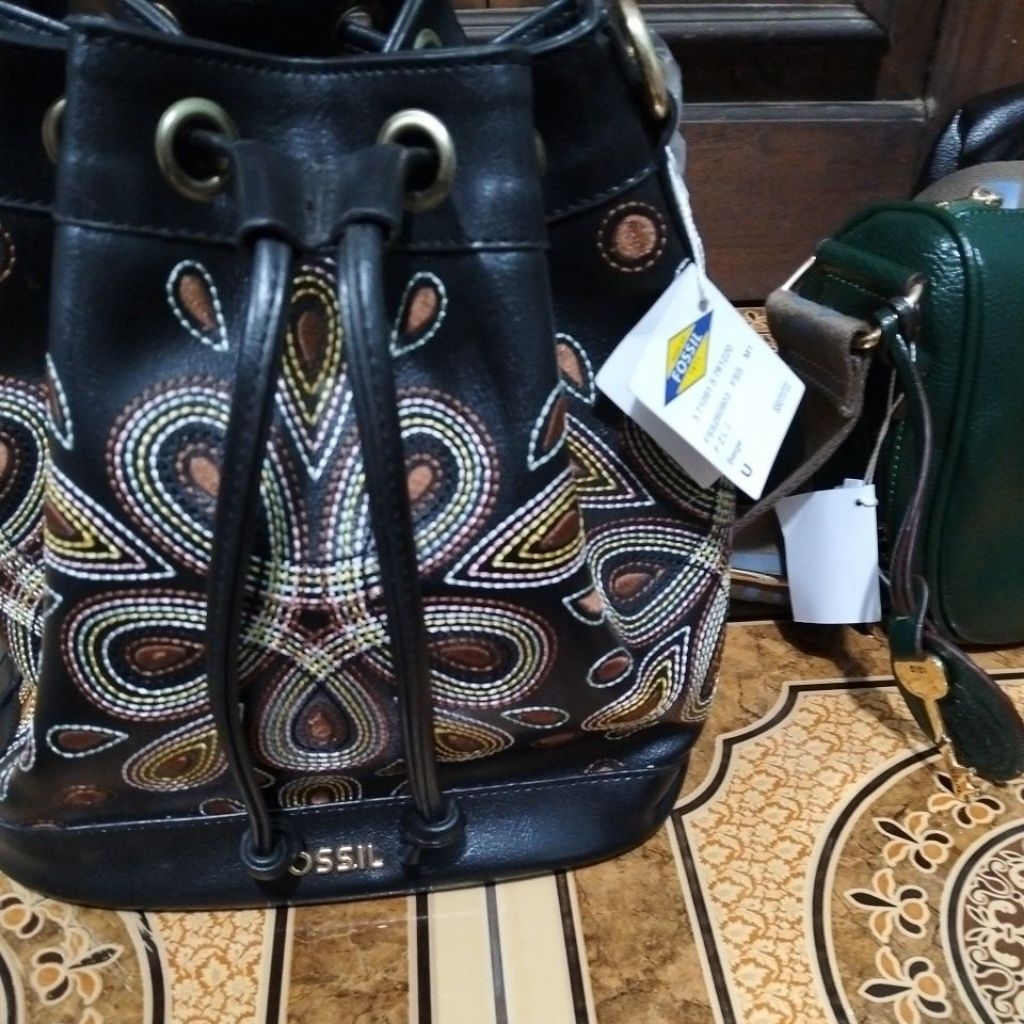 Tas serut ocil hitam bordir
