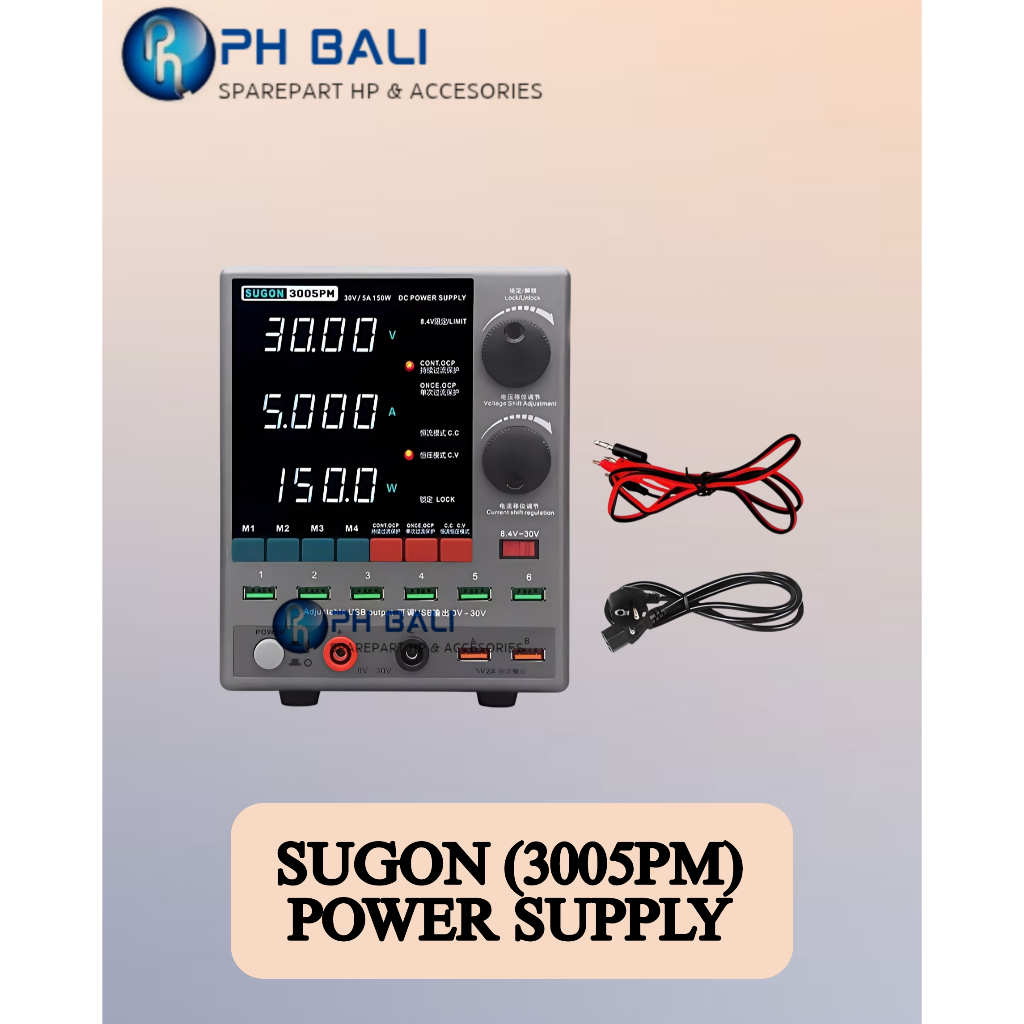 PH BALI _ POWER SUPPLY SUGON 3005PM / POWER SUPPLY SUGON 3005PM