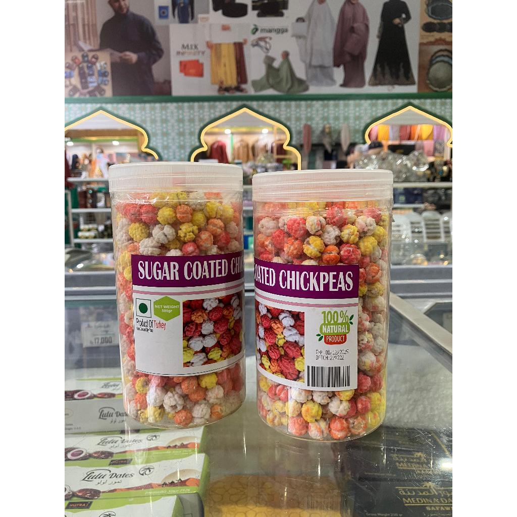 

Kacang Arab Sugar Coated Premium 1KG Termurah Asli Manis | Grade A Original Premium - Oleh Oleh Haji