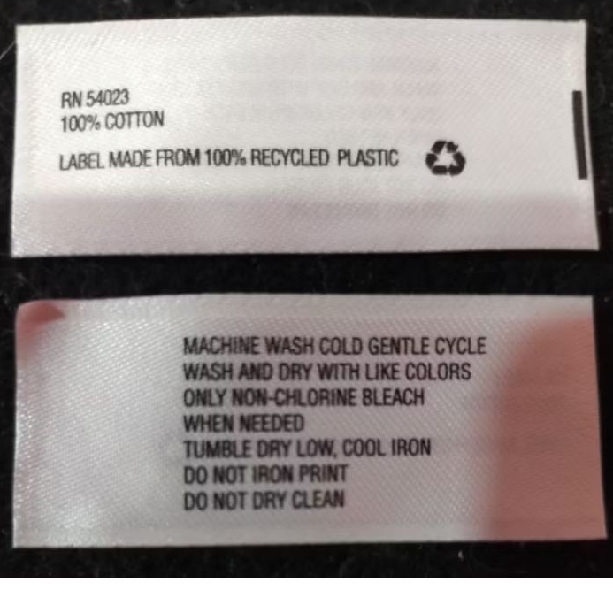 

Tag Label merekv(wash misc) Label tag cod54023