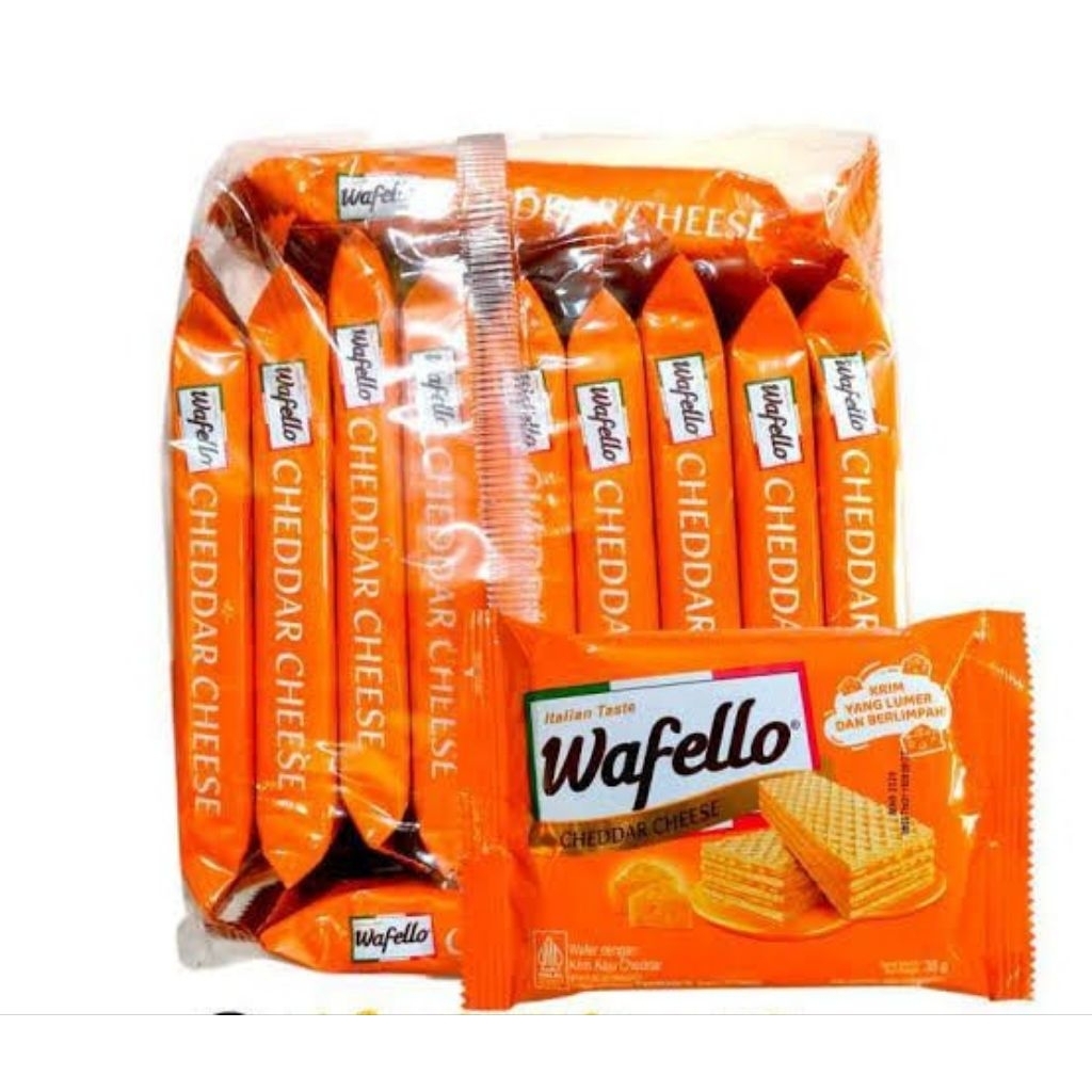 

Wafello Italia Cheese/Durian isi 11 pcs