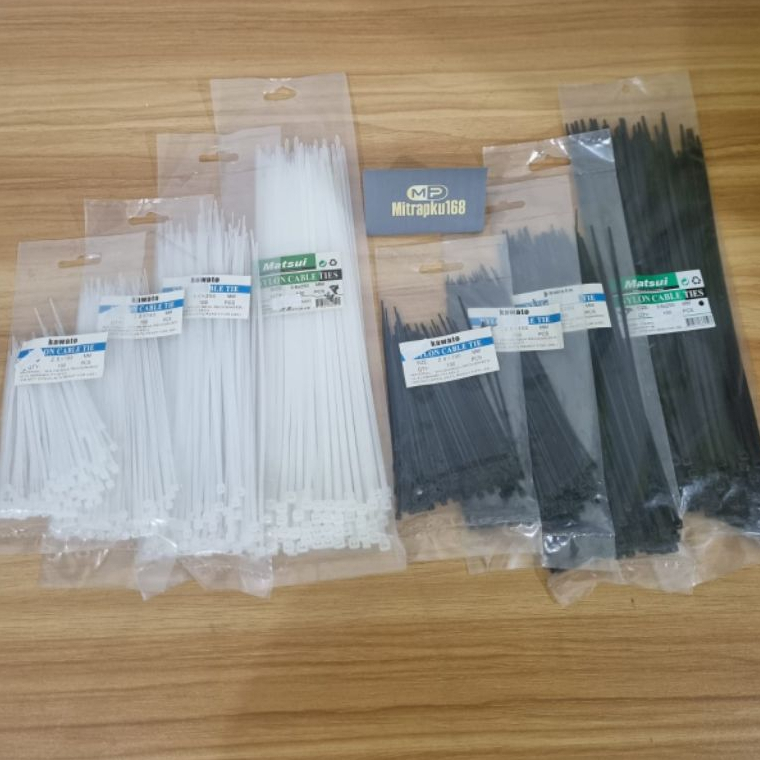 

Kabel Ties 1 Pack isi 100 Size 100 150 200 250